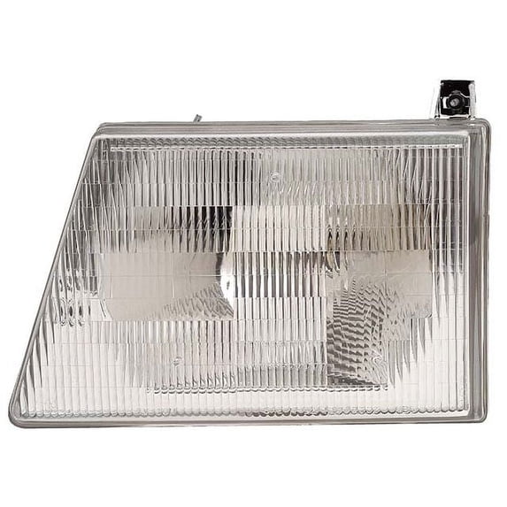 Left Headlight Assembly - Compatible with 1997 - 1999 Ford Econoline Super Duty 1998
