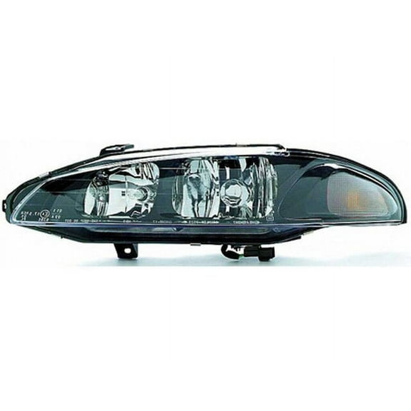 Left Headlight Assembly - Compatible with 1997 - 1999 Mitsubishi Eclipse 1998