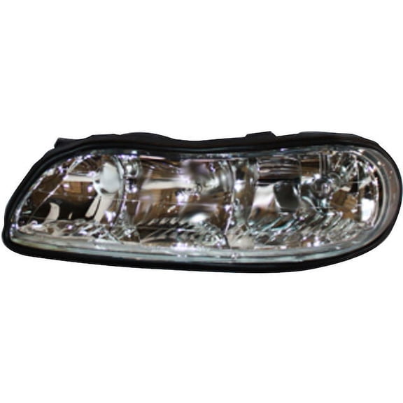 Left Headlight Assembly - Compatible with 1997 - 2003 Chevy Malibu 1998 1999 2000 2001 2002