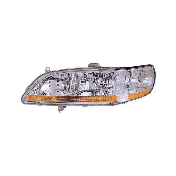 Left Headlight Assembly - Compatible with 1998 - 2000 Honda Accord 1999