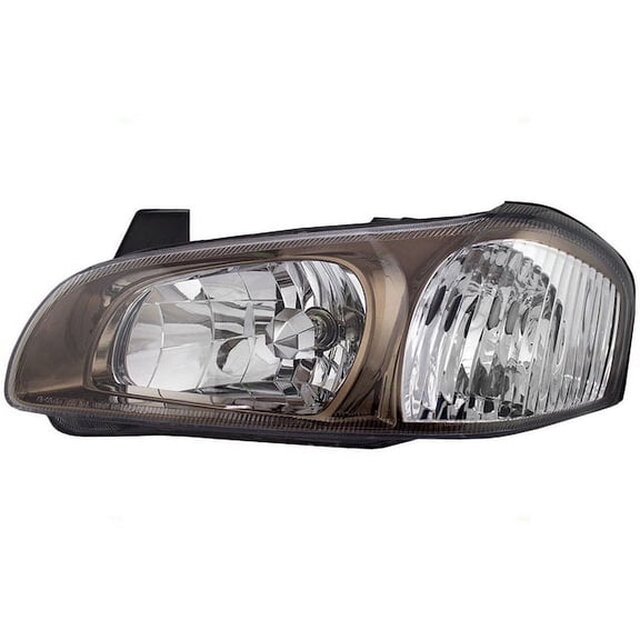 Left Headlight Assembly - Compatible with 2000 - 2001 Nissan Maxima