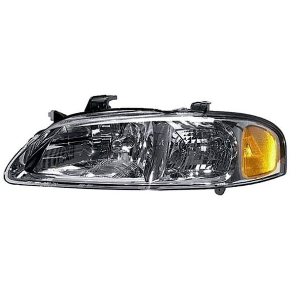 Left Headlight Assembly - Compatible with 2000 - 2001 Nissan Sentra Sedan
