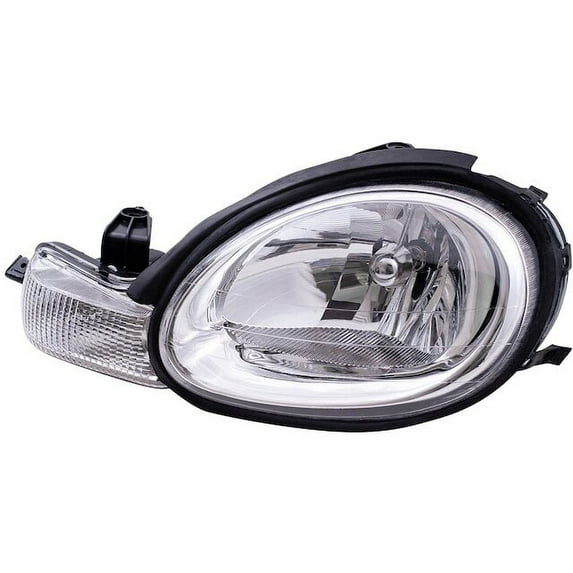 Left Headlight Assembly - Compatible with 2000 - 2001 Plymouth Neon