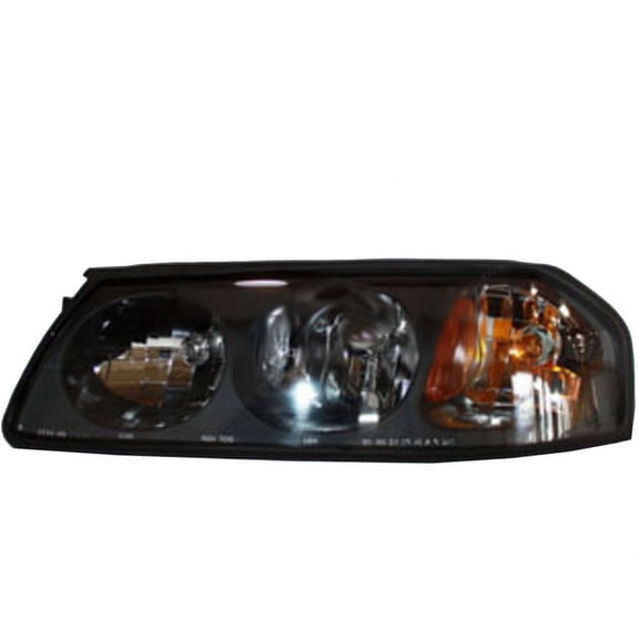 Left Headlight Assembly - Compatible with 2000 - 2004 Chevy Impala Sedan 2001 2002 2003