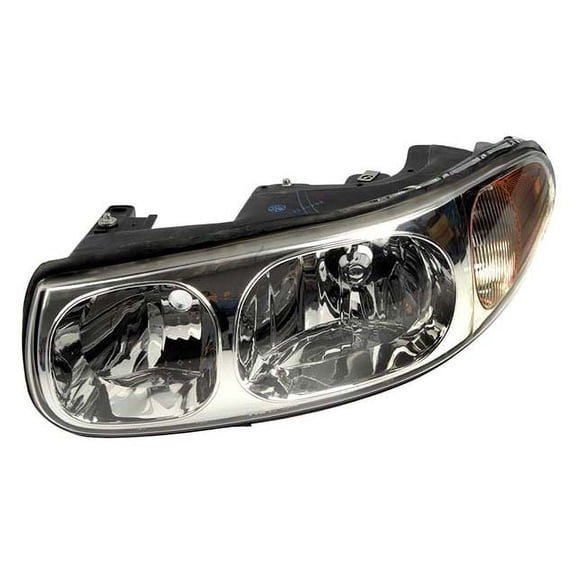 Left Headlight Assembly - Compatible with 2000 - 2005 Buick LeSabre 2001 2002 2003 2004