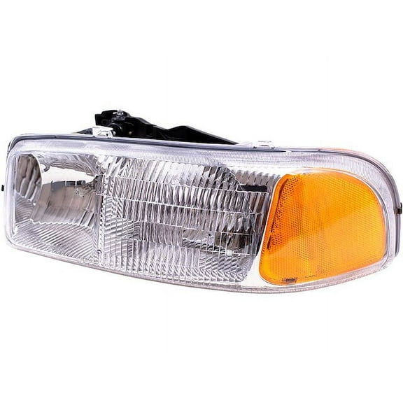 Left Headlight Assembly - Compatible with 2000 - 2006 GMC Yukon Sport Utility 4-Door 2001 2002 2003 2004 2005