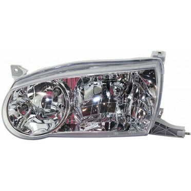 AM Autoparts Right Passenger Side Headlight Assembly For 1998-2000 Toyota Corolla – Halogen, DOT/SAE