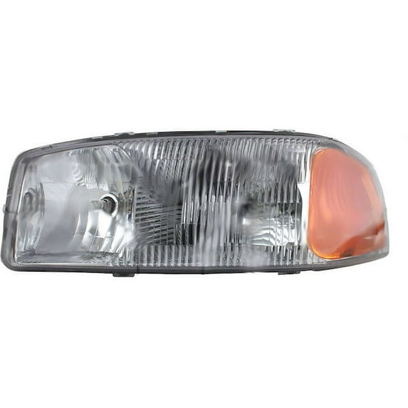 Left Headlight Assembly - Compatible with 2001 - 2006 GMC Sierra 2500 HD 2002 2003 2004 2005
