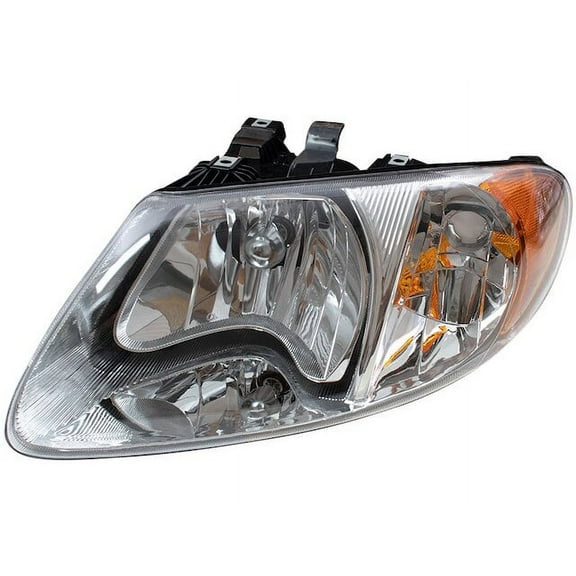 Left Headlight Assembly - Compatible with 2001 - 2007 Chrysler Town & Country Mini Passenger Van 4-Door 2002 2003 2004 2005 2006