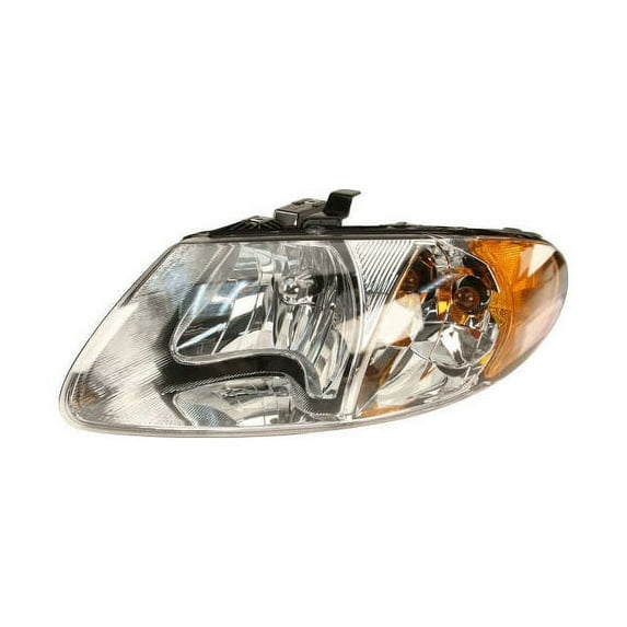 Left Headlight Assembly - Compatible with 2001 - 2007 Dodge Grand Caravan 2002 2003 2004 2005 2006