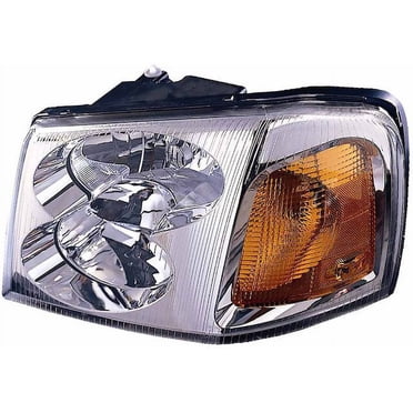 TYC Reverse Backup Lights Pair For 2002-2009 Envoy & 2006-2009 Solstice, Red Lens Chrome Housing
