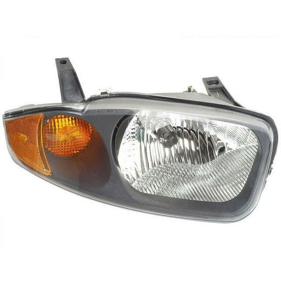 Left Headlight Assembly - Compatible with 2003 - 2005 Chevy Cavalier 2004