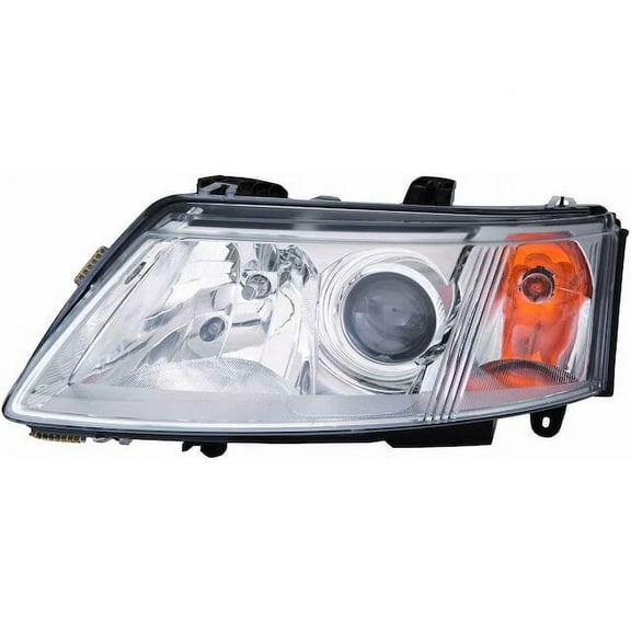 Left Headlight Assembly - Compatible with 2003 - 2007 Saab 9-3 Sedan 2004 2005 2006