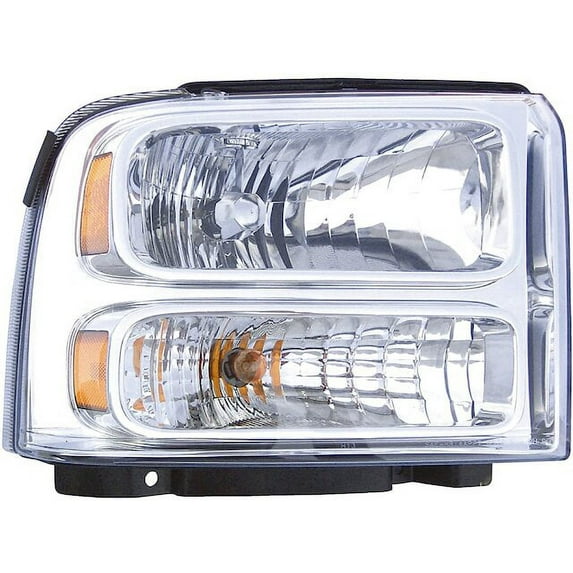 Left Headlight Assembly - Compatible with 2004 - 2007 Ford F-250 Super Duty 2005 2006