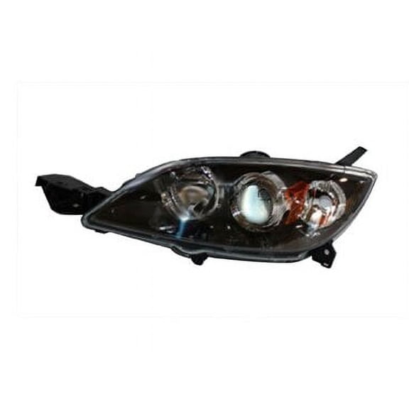 Left Headlight Assembly - Compatible with 2004 - 2009 Mazda 3 Hatchback Naturally Aspirated 2005 2006 2007 2008