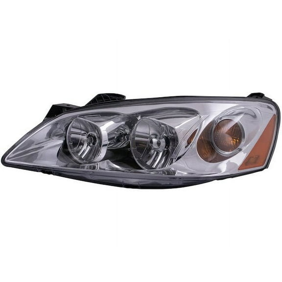 Left Headlight Assembly - Compatible with 2005 - 2010 Pontiac G6 2006 2007 2008 2009