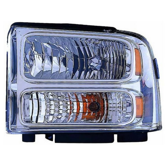 Left Headlight Assembly - Compatible with 2005 Ford Excursion