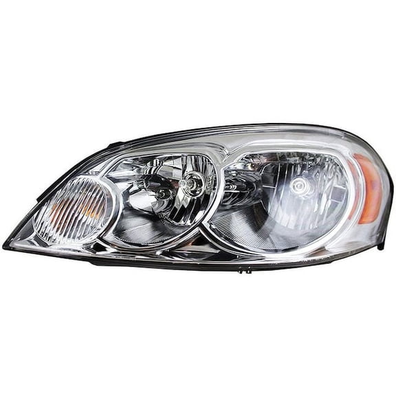 Left Headlight Assembly - Compatible with 2006 - 2013 Chevy Impala 2007 2008 2009 2010 2011 2012