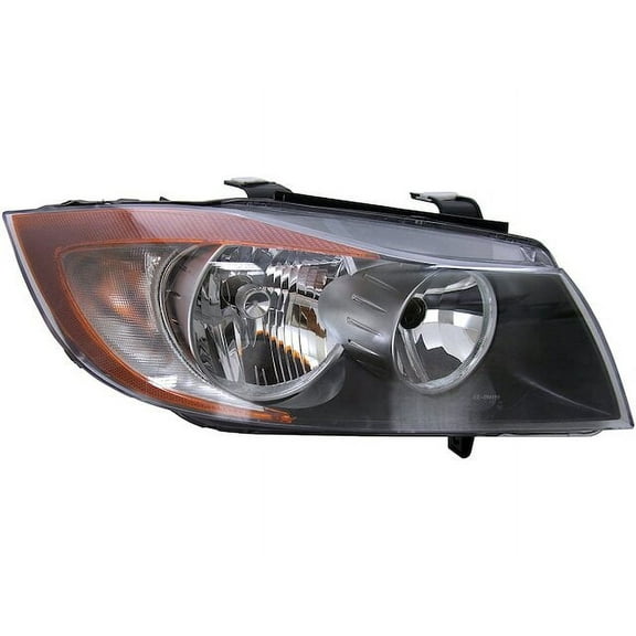 Left Headlight Assembly - Compatible with 2007 - 2008 BMW 328i