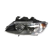 Left Headlight Assembly - Compatible with 2007 - 2008 BMW 328xi Coupe