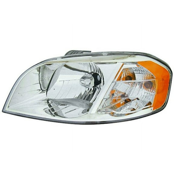 Left Headlight Assembly - Compatible with 2007 - 2011 Chevy Aveo 2008 2009 2010