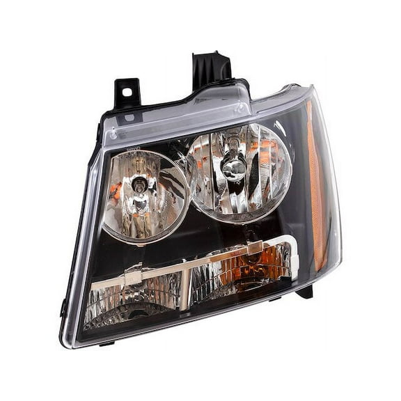 Left Headlight Assembly - Compatible with 2007 - 2013 Chevy Suburban 2500 Sport Utility 4-Door 2008 2009 2010 2011 2012