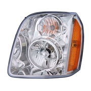 Left Headlight Assembly - Compatible with 2007 - 2014 GMC Yukon 2008 2009 2010 2011 2012 2013