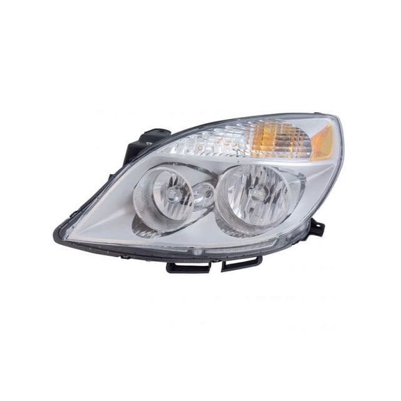 Left Headlight Assembly - Compatible with 2007 Saturn Aura