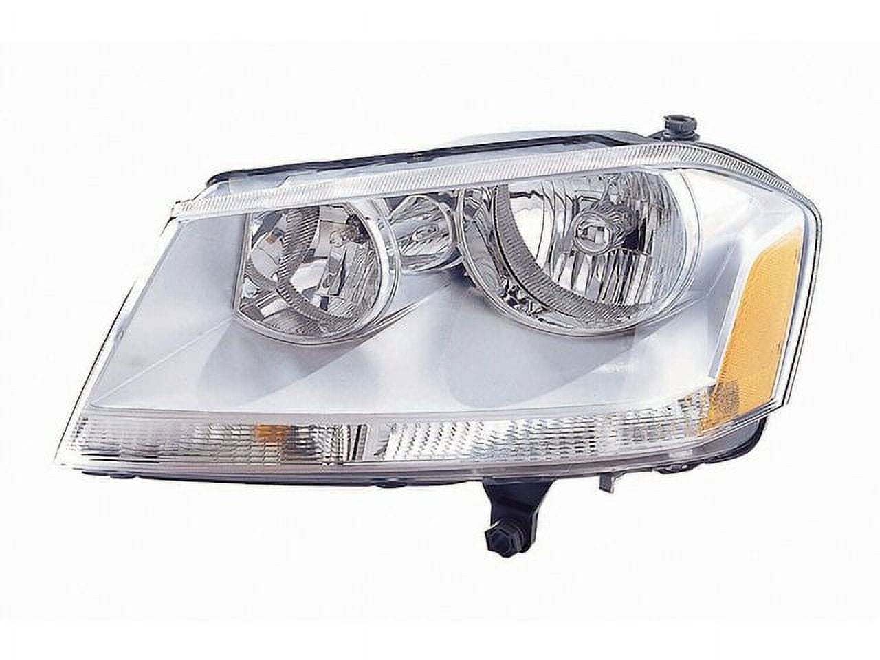 Left Headlight Assembly Compatible with 2008 2014 Dodge Avenger 2009 2010 2011 2012 2013
