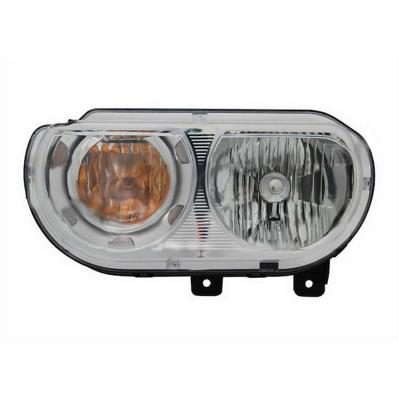 Left Headlight Assembly - Compatible with 2008 - 2014 Dodge Challenger Coupe 2009 2010 2011 2012 2013