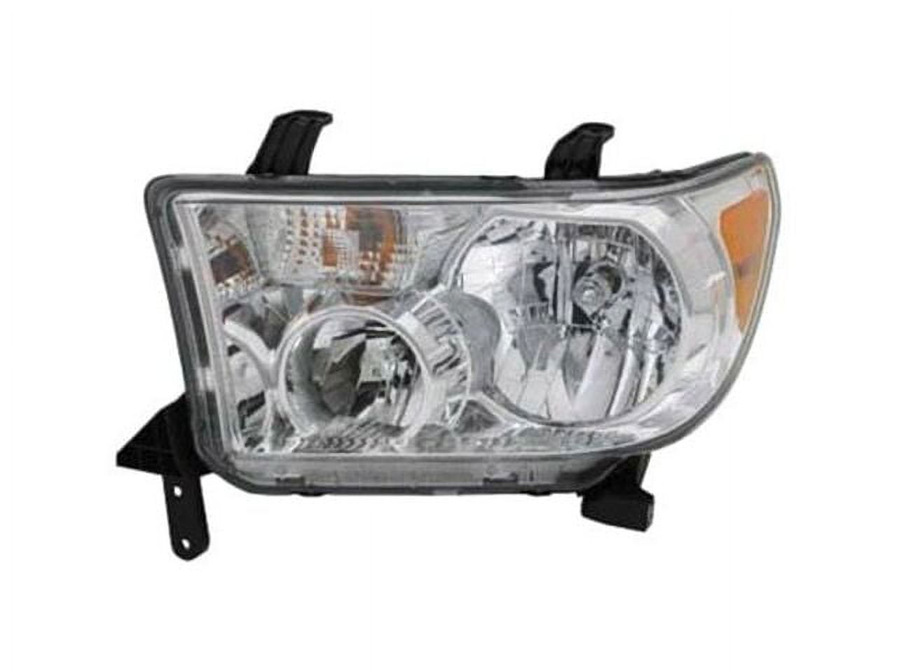 Left Headlight Assembly - Compatible with 2008 - 2017 Toyota Sequoia ...