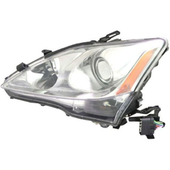 Left Headlight Assembly - Compatible with 2009 - 2010 IS250 Sedan