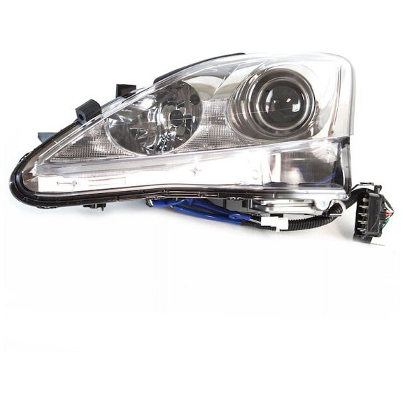 Left Headlight Assembly - Compatible with 2009 - 2010 IS350 Sedan