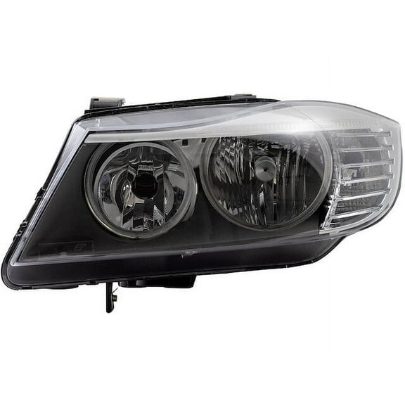 Left Headlight Assembly - Compatible with 2010 - 2011 BMW 335i xDrive Base AWD Sedan 4-Door 3.0L 6-Cylinder Turbocharged DOHC GAS 2009