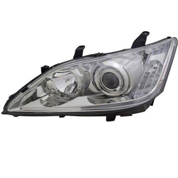 Left Headlight Assembly - Compatible with 2010 - 2011 ES350 Sedan