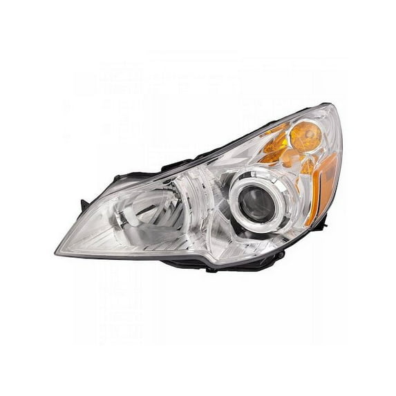 Left Headlight Assembly - Compatible with 2010 - 2012 Subaru Legacy 2011