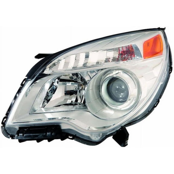 Left Headlight Assembly - Compatible with 2010 - 2015 Chevy Equinox LTZ 2011 2012 2013 2014
