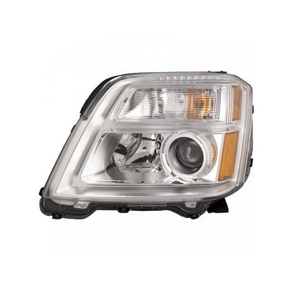 Left Headlight Assembly - Compatible with 2010 - 2015 GMC Terrain 2011 2012 2013 2014