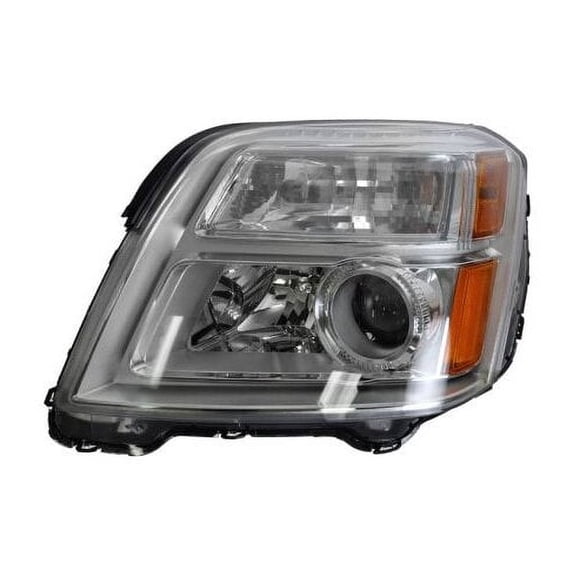 Left Headlight Assembly - Compatible with 2010 - 2015 GMC Terrain 2011 2012 2013 2014