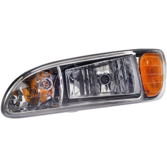 Left Headlight Assembly - Compatible with 2010 - 2022 Peterbilt 348 2011 2012 2013 2014 2015 2016 2017 2018 2019 2020 2021