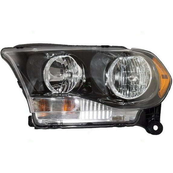 Left Headlight Assembly - Compatible with 2011 - 2013 Dodge Durango Sport Utility 4-Door 2012