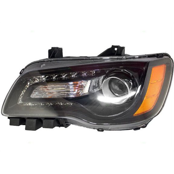 Left Headlight Assembly - Compatible with 2012 - 2014 Chrysler 300 Sedan 4-Door 2013
