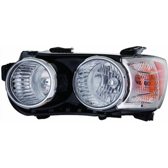 Left Headlight Assembly - Compatible with 2012 - 2015 Chevy Sonic 2013 2014