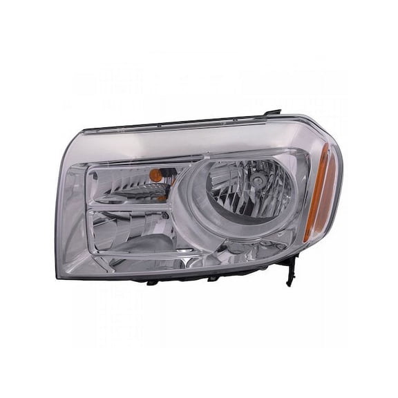 Left Headlight Assembly - Compatible with 2012 - 2015 Honda Pilot 2013 2014