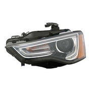 Left Headlight Assembly - Compatible with 2012 - 2017 Audi A5 Quattro 2013 2014 2015 2016