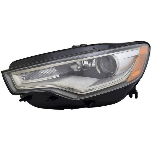 Left Headlight Assembly - Compatible with 2012 - 2018 Audi A6 Quattro Sedan 2013 2014 2015 2016 2017