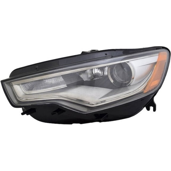 Left Headlight Assembly - Compatible with 2012 - 2018 Audi A6 Sedan 2013 2014 2015 2016 2017