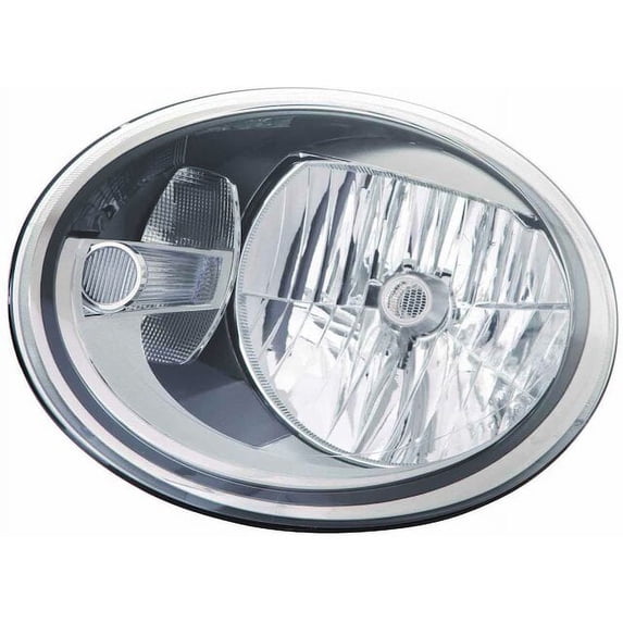 Left Headlight Assembly - Compatible with 2012 - 2019 Volkswagen Beetle 2013 2014 2015 2016 2017 2018