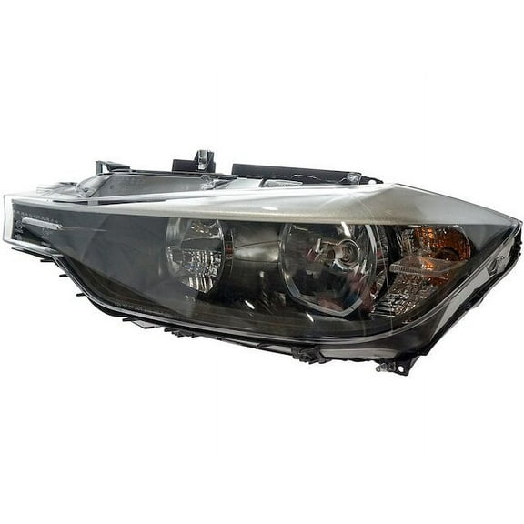 Left Headlight Assembly - Compatible with 2013 - 2015 BMW 320i 2014