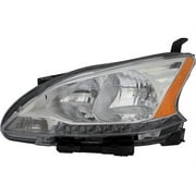 Left Headlight Assembly - Compatible with 2013 - 2015 Nissan Sentra 2014